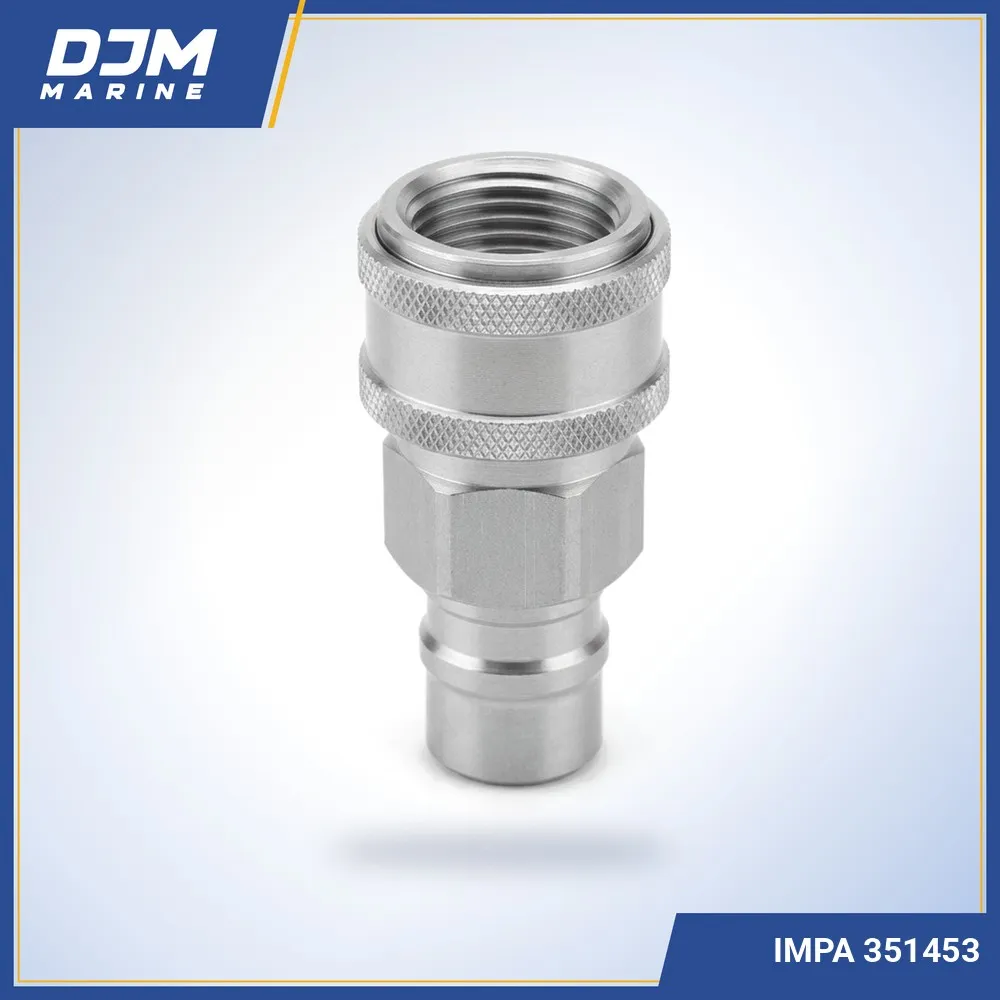 Stainless Steel Quick Coupler Plug 40PF