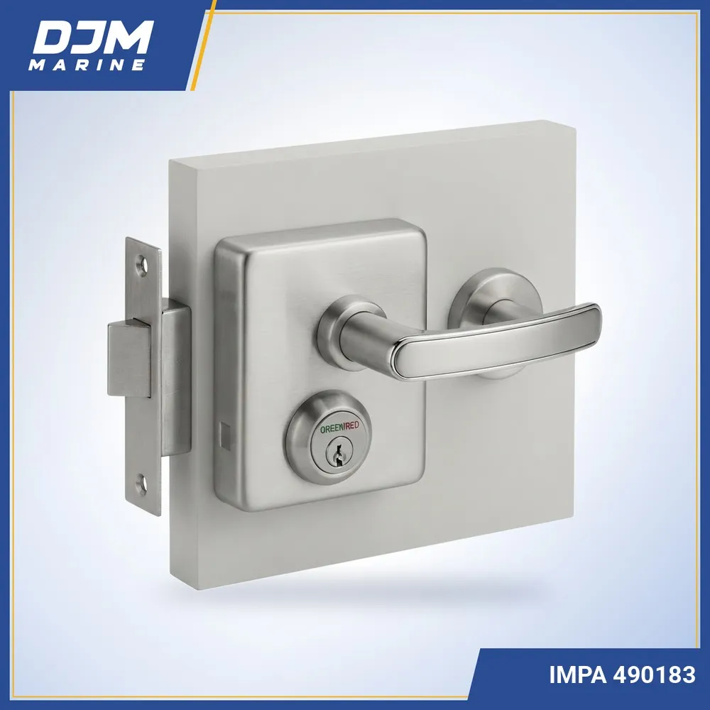 Lever Tumbler Rim Lock with Lever Handle