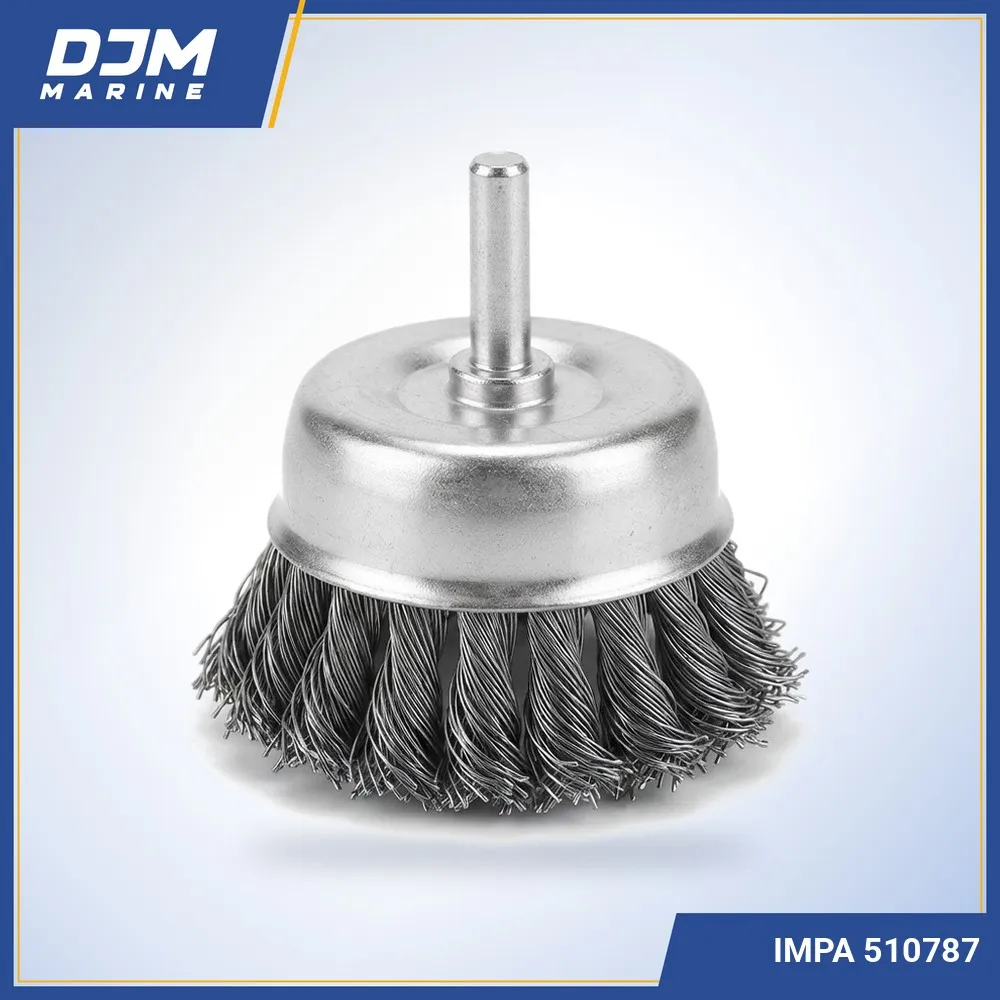 Shaft-Mounted Wire Cup Brush