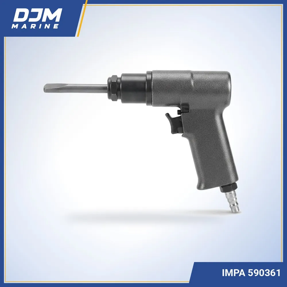 Pneumatic Chipping Hammer, Round Shank