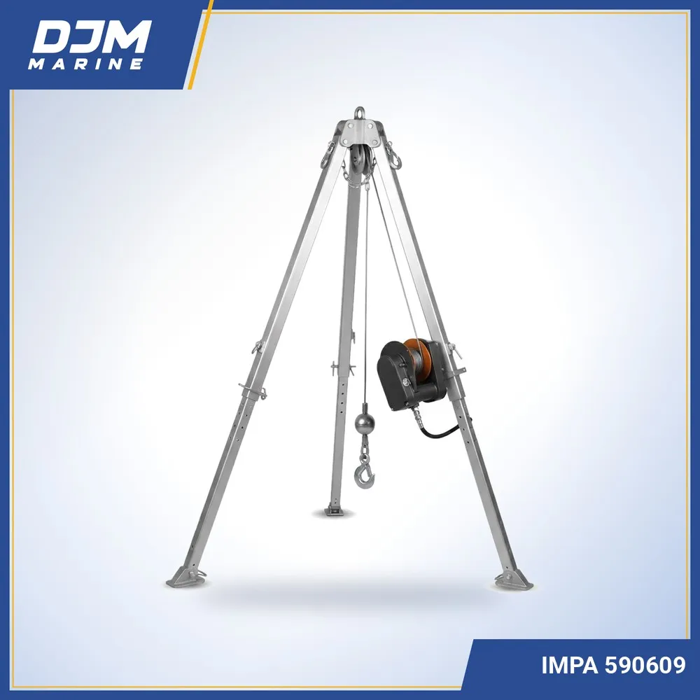 Pneumatic Casualty Winch with Tripod