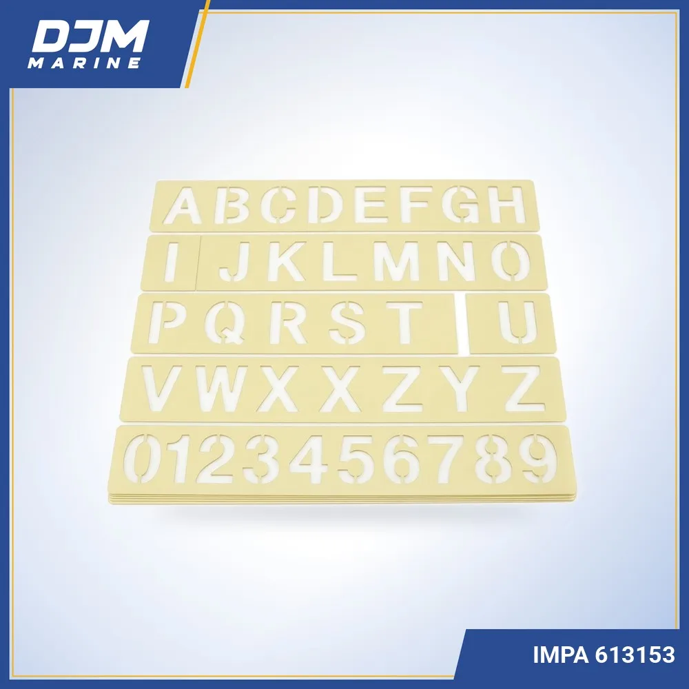 Stencil Figure Set 0–9