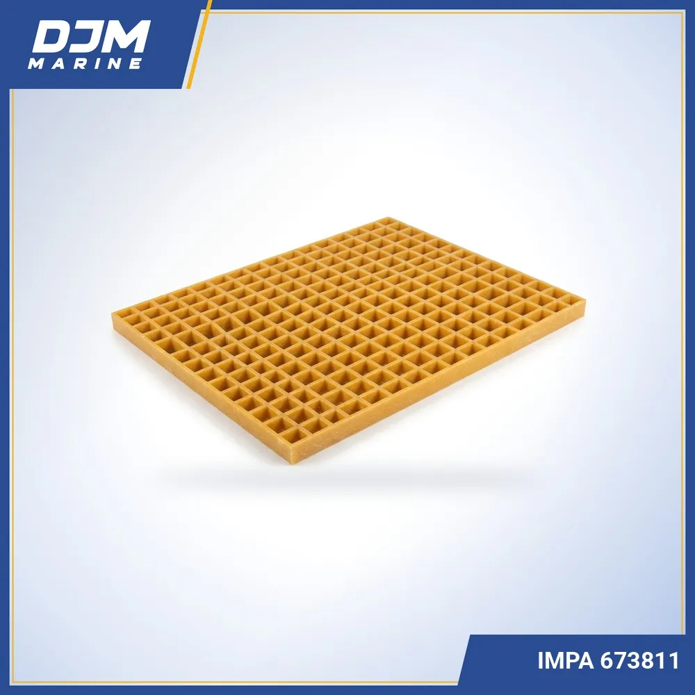FRP Square Mesh Grating 2967 x 967 x 40 mm