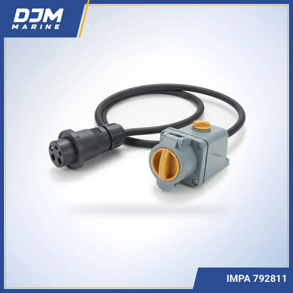Watertight Straight Plug 1MA & Receptacle 1M