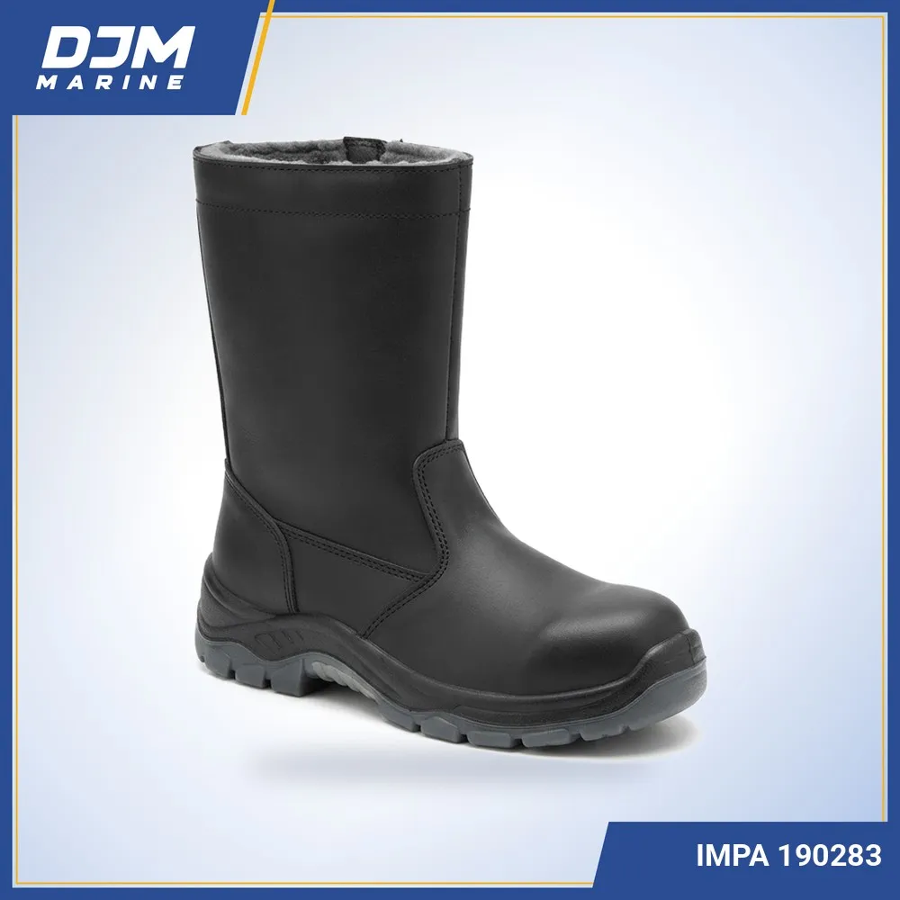 Leather Winter Safety Boots