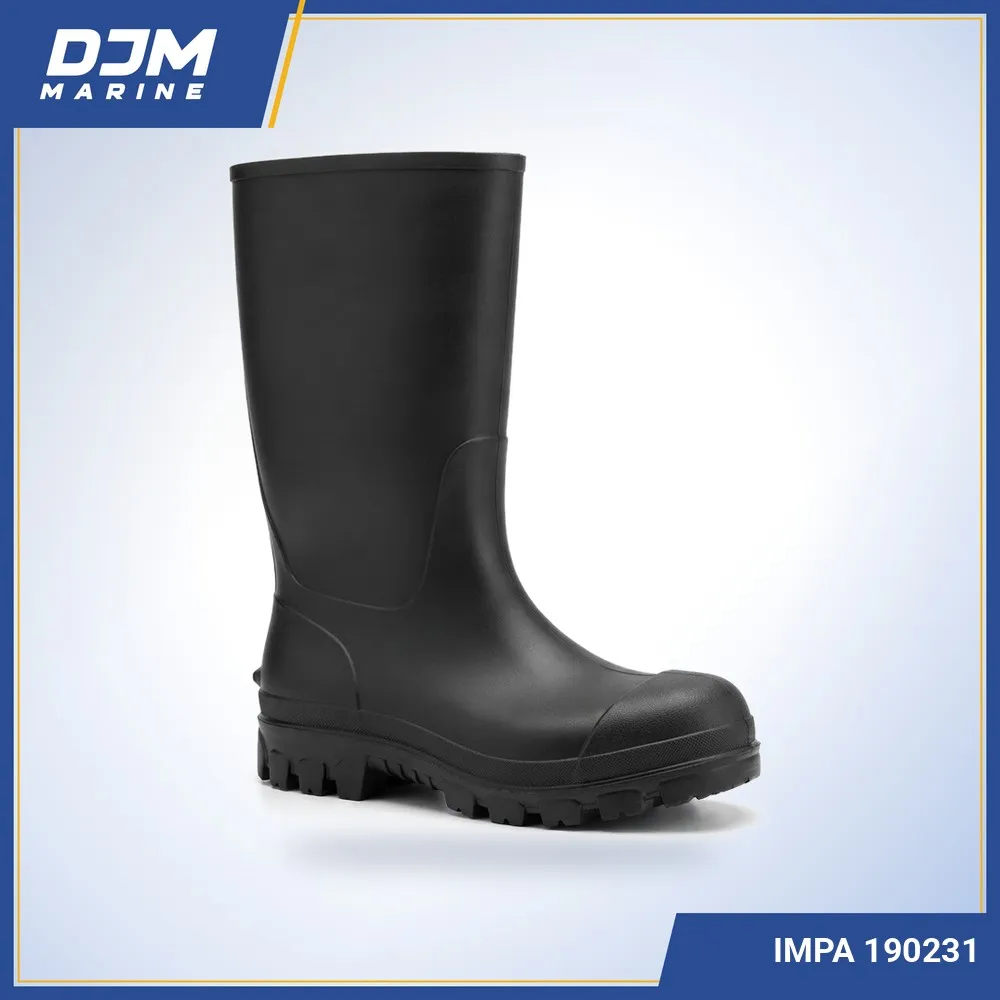 Steel-Toe Rubber Boots