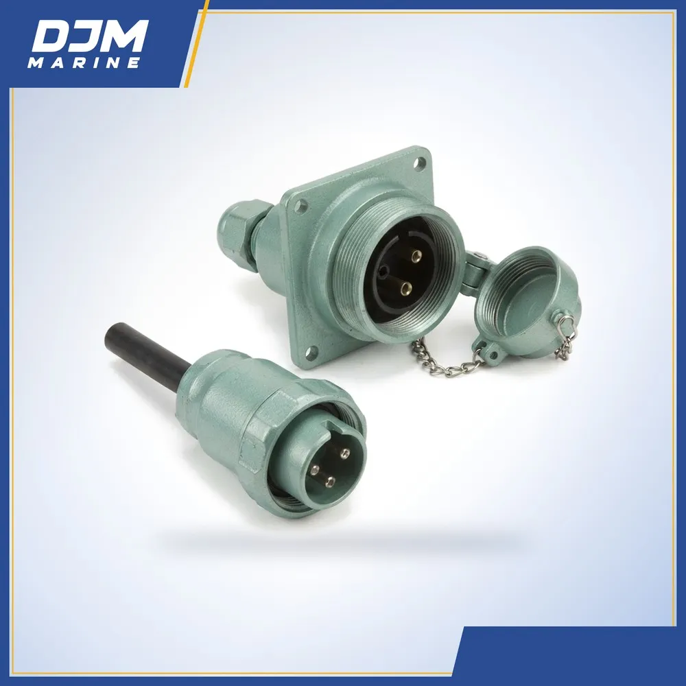 USCG Type 3-pin Watertight Receptacles & Plugs